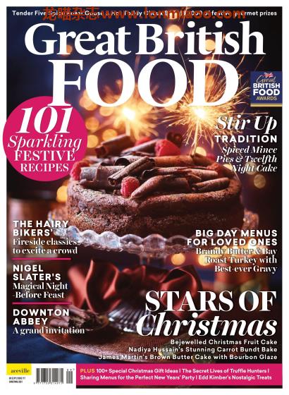 [英国版]Great British Food 美食烹饪杂志PDF电子版 Christmas 2021